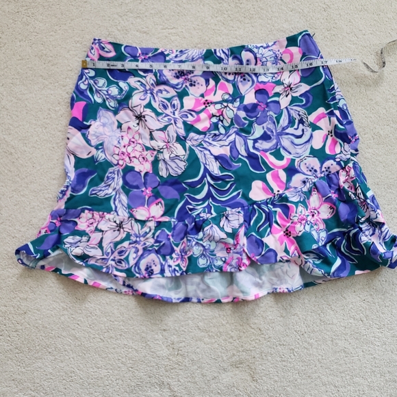 SOLD NWT Lilly Pulitzer Ibby Skirt in Moonlight Garden sz10 - Picture 10 of 15
